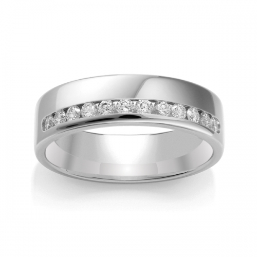 Diamond Wedding Ring TBCWG02 - All Metals 